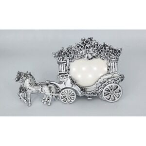 Gold 7" Horse Carriage PICTURE FRAME Party Wedding Favors Events‎ Decorations